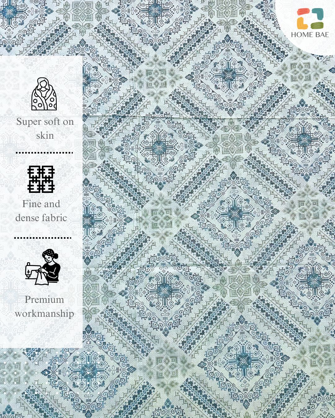 Reversible Powder Blue